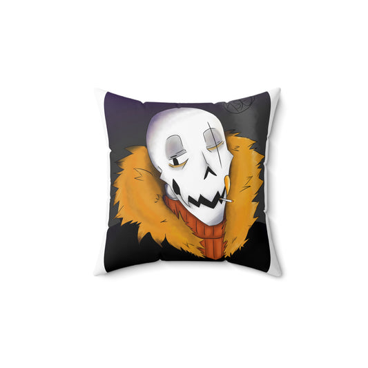 Cozy Halloween Skull Pillow, Gothic Home Decor, Spooky Accent Cushion, Gift for Halloween Lovers, Unique Living Room Decor