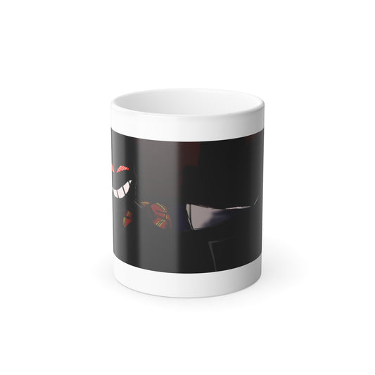 Color Morphing Mug - Unique Heat-Sensitive Drinkware, Funny Gift for Friends, Cute Coffee Mug, Halloween Decor, Personalized Tea Cup