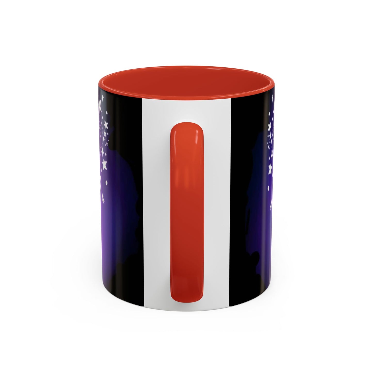 Cosmic Starry Accent Coffee Mug - Colorful Art, Astrology Gift, Modern Home Decor, Celestial Mug, Unique Gift Idea