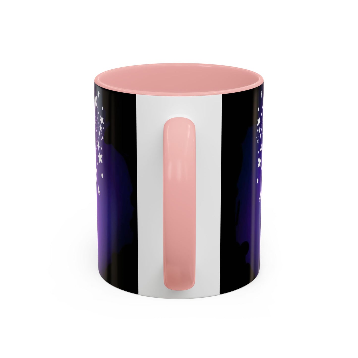 Cosmic Starry Accent Coffee Mug - Colorful Art, Astrology Gift, Modern Home Decor, Celestial Mug, Unique Gift Idea