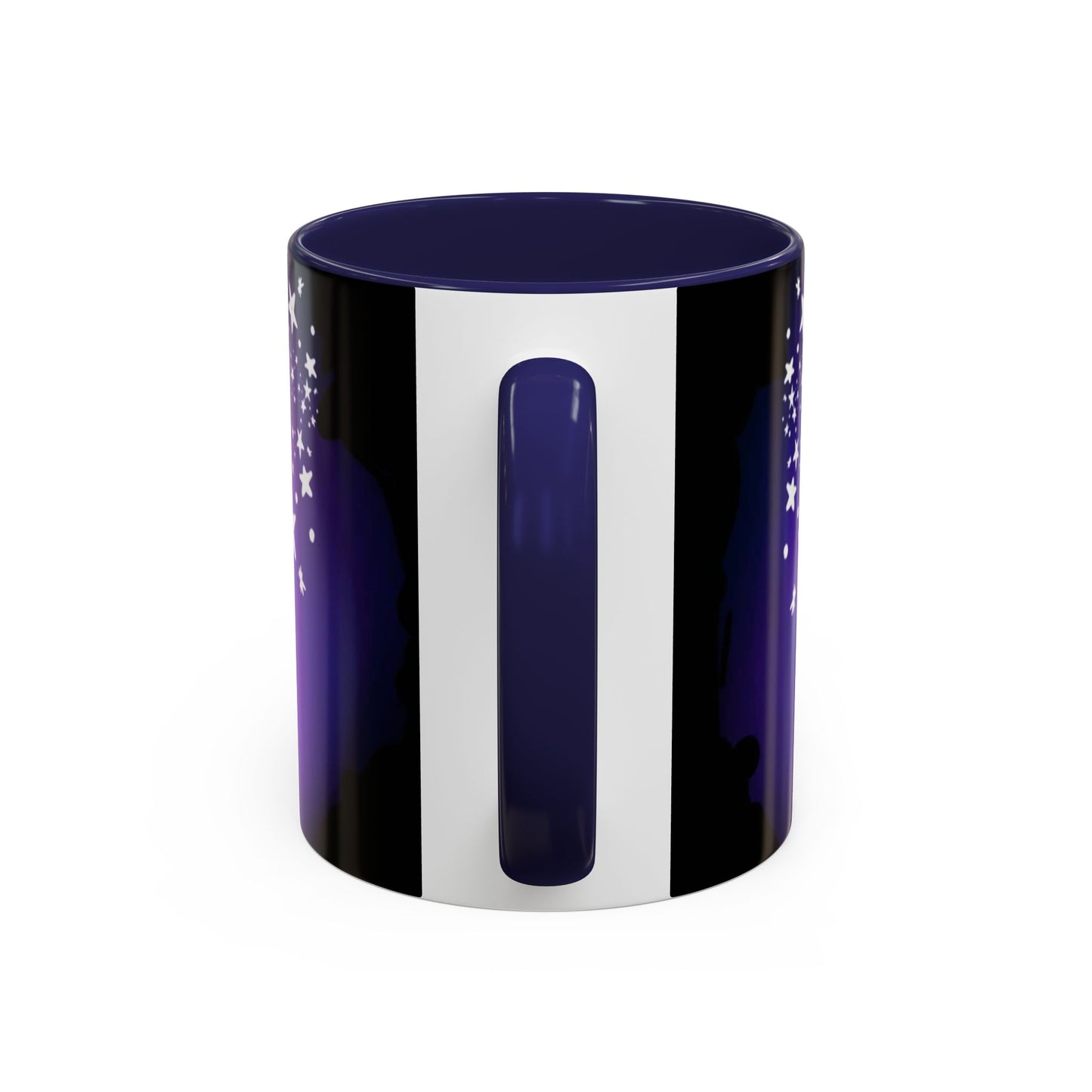 Cosmic Starry Accent Coffee Mug - Colorful Art, Astrology Gift, Modern Home Decor, Celestial Mug, Unique Gift Idea