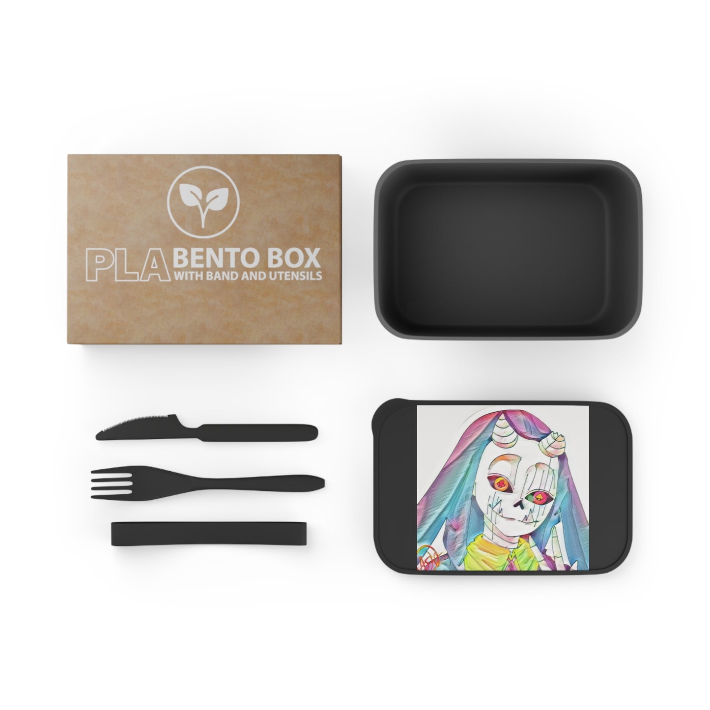 Colorful Halloween Bento Box, Fun Lunch Container, Unique Snack Box, School Lunch Essentials, Halloween Party Supplies
