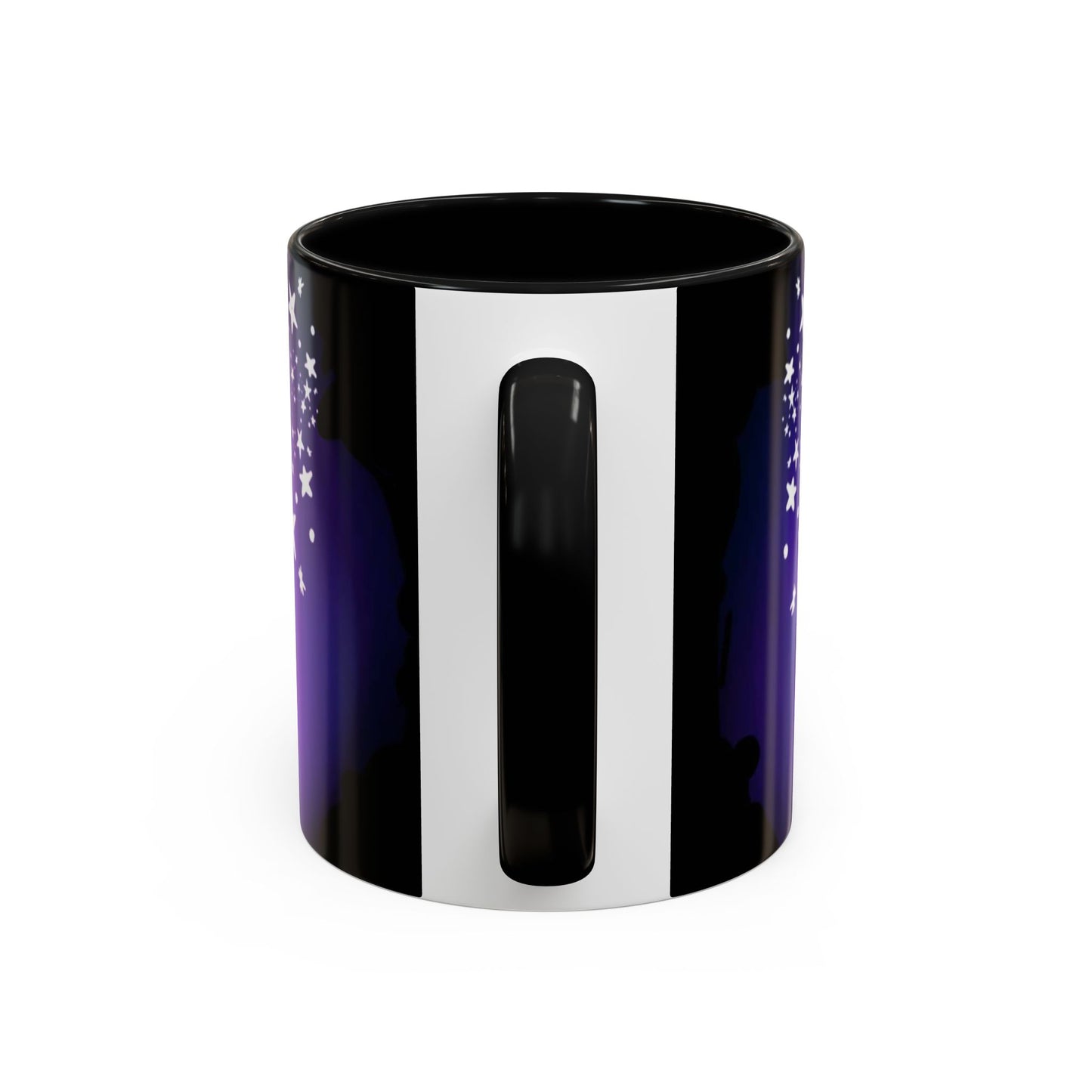 Cosmic Starry Accent Coffee Mug - Colorful Art, Astrology Gift, Modern Home Decor, Celestial Mug, Unique Gift Idea
