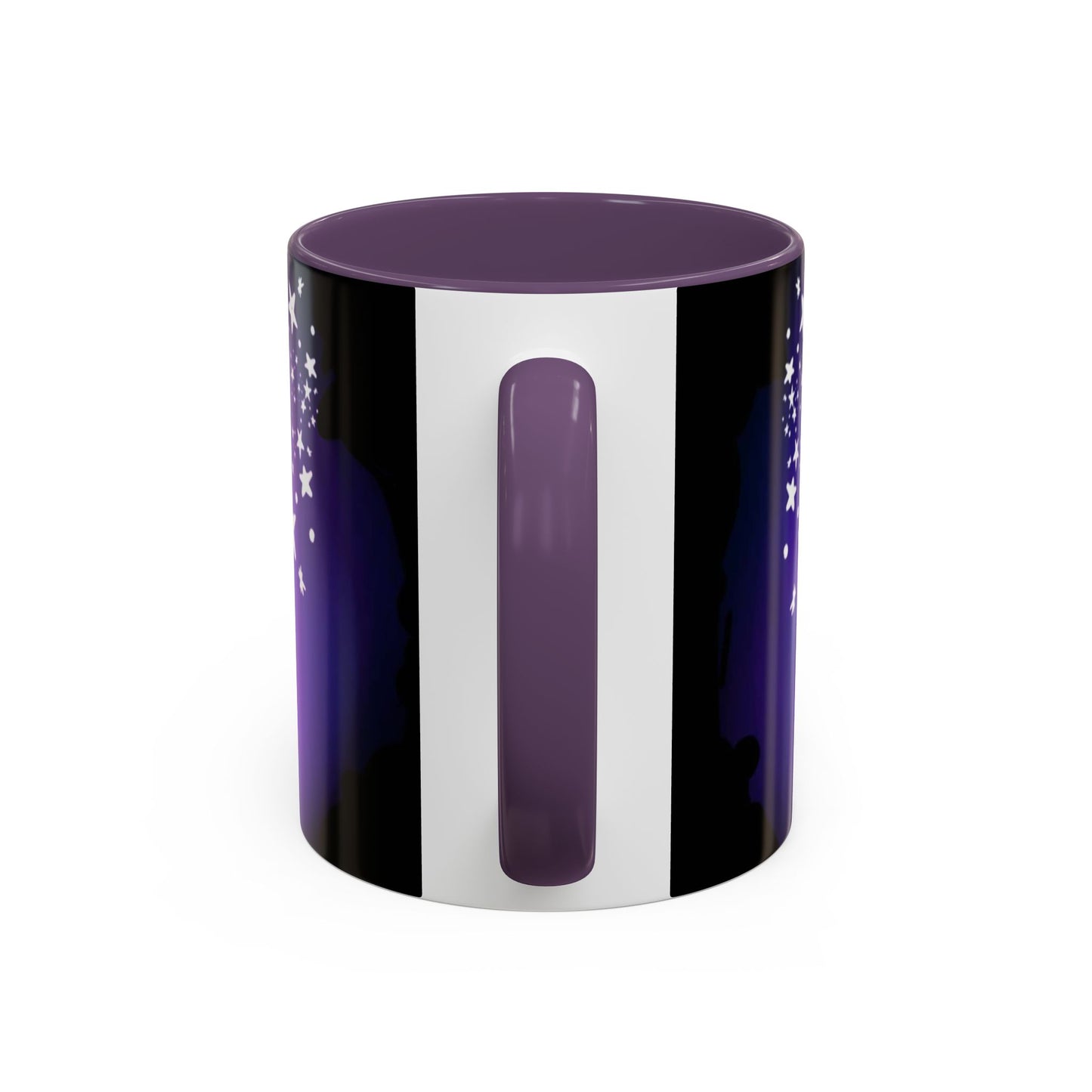 Cosmic Starry Accent Coffee Mug - Colorful Art, Astrology Gift, Modern Home Decor, Celestial Mug, Unique Gift Idea